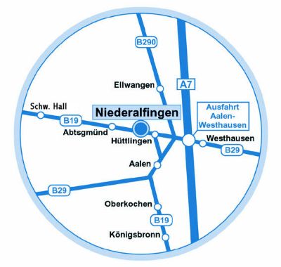 Lagebeschreibung Landgasthof Falken